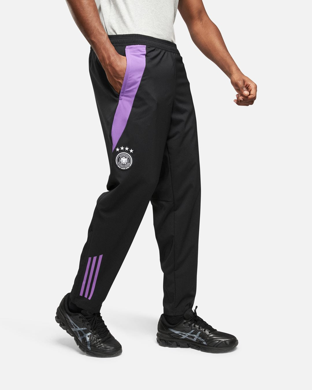 FootKorner TestingPantalon de survêtement Allemagne 2024 - Noir/Violet