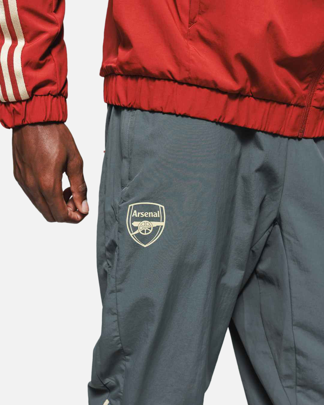 FootKorner TestingPantalon de survêtement Arsenal - Gris/Doré
