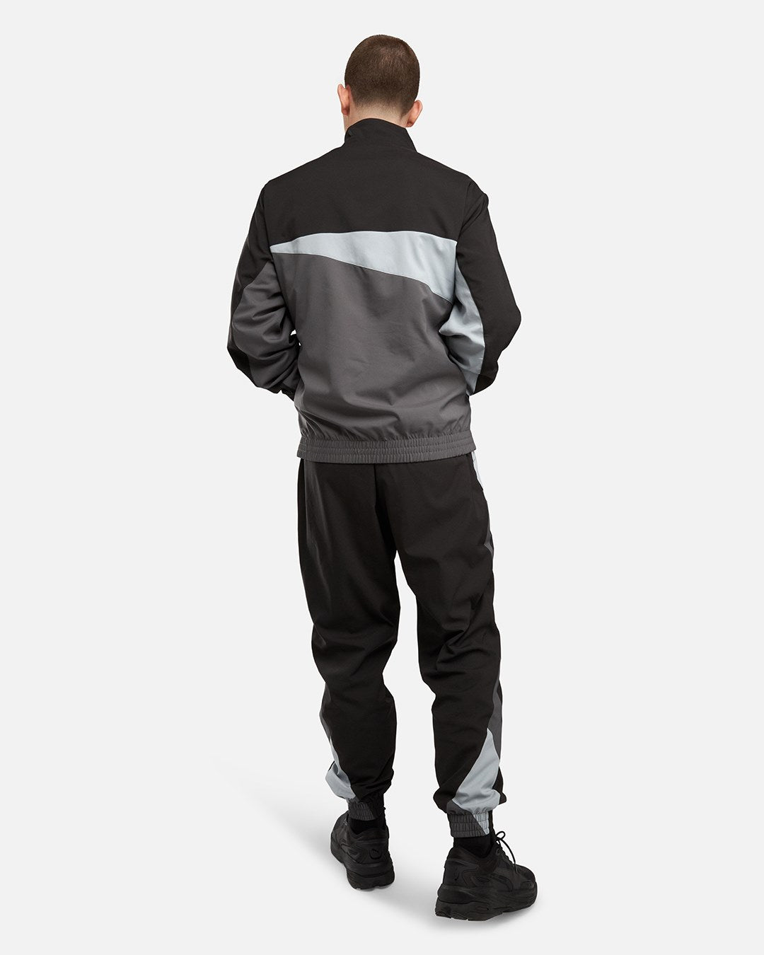 FootKorner TestingPantalon de survêtement Dortmund - Noir/Gris/Blanc