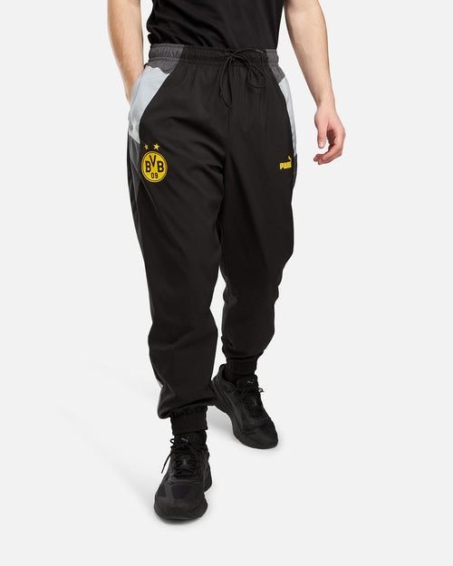 Pantalon de survêtement Dortmund - Noir/Gris/Blanc - FootKorner Testing