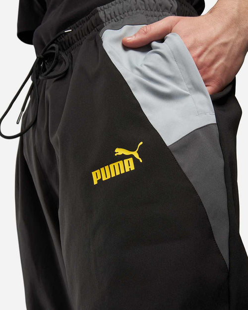 Pantalon de survêtement Dortmund - Noir/Gris/Blanc - FootKorner Testing