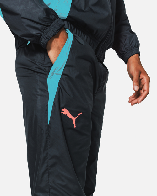 Pantalon de survêtement Manchester City 2023/2024 - Noir/Bleu/Rose - FootKorner Testing