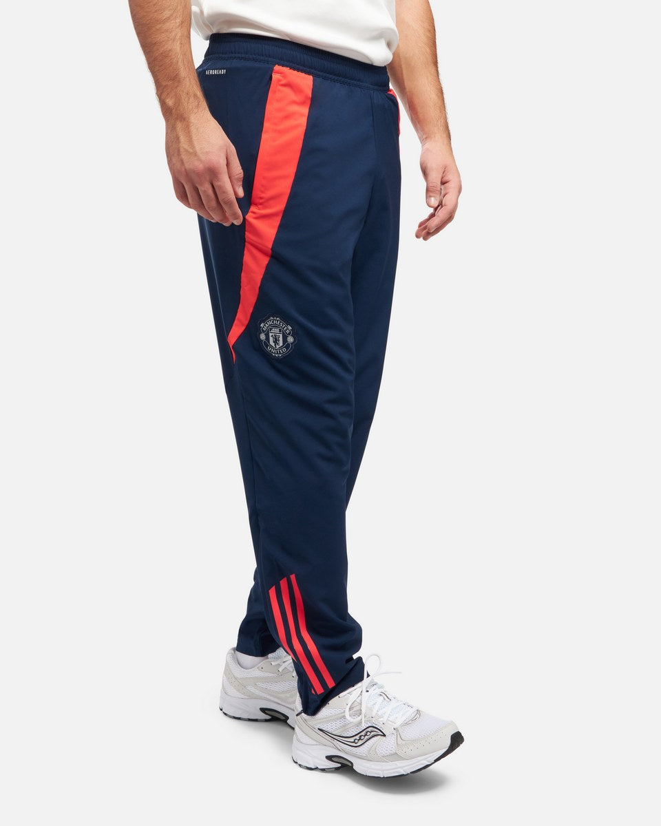 FootKorner TestingPantalon de survêtement Manchester United 2024/2025 - Bleu/Orange