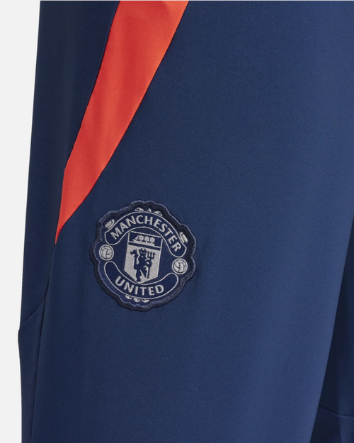 Pantalon de survêtement Manchester United 2024/2025 - Bleu/Orange - FootKorner Testing