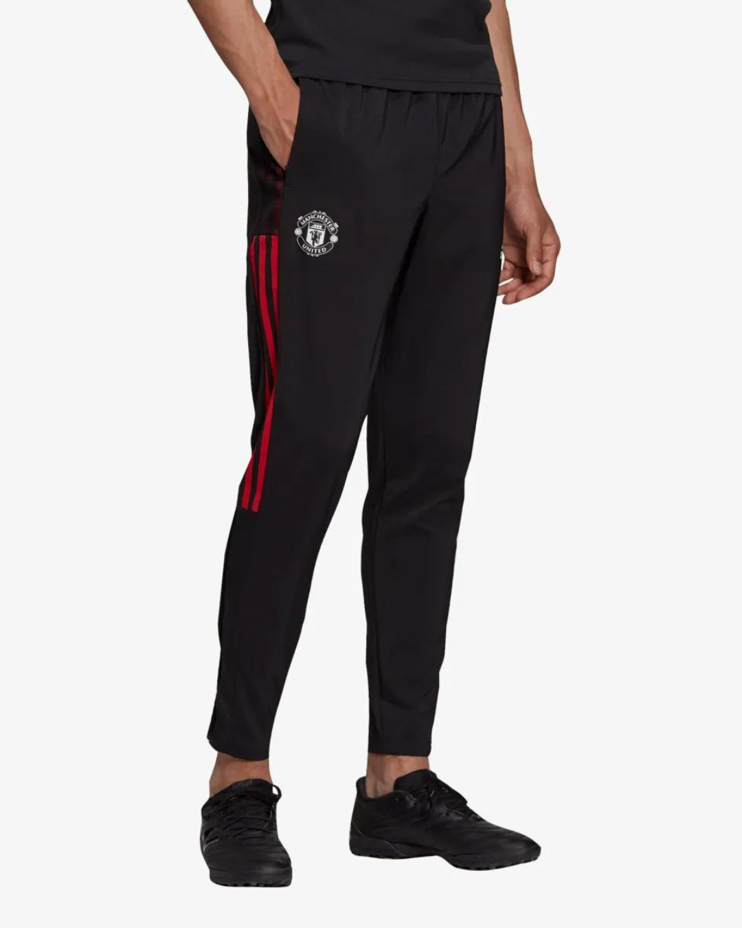 FootKorner TestingPantalon de survêtement Manchester United 2021/2022 - Noir/Rouge