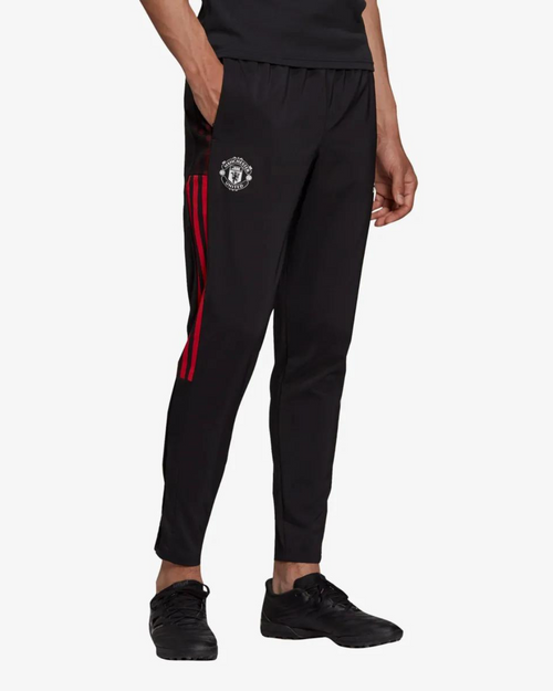 Pantalon de survêtement Manchester United 2021/2022 - Noir/Rouge - FootKorner Testing