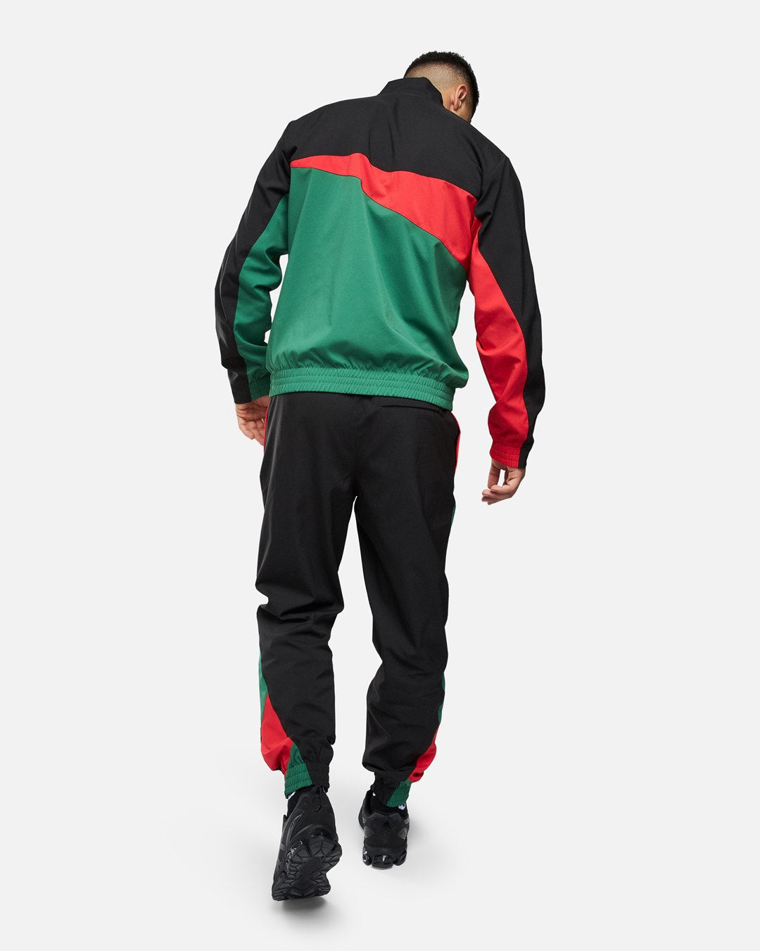 FootKorner TestingPantalon de survêtement Maroc 2024 - Noir/Rouge/Vert