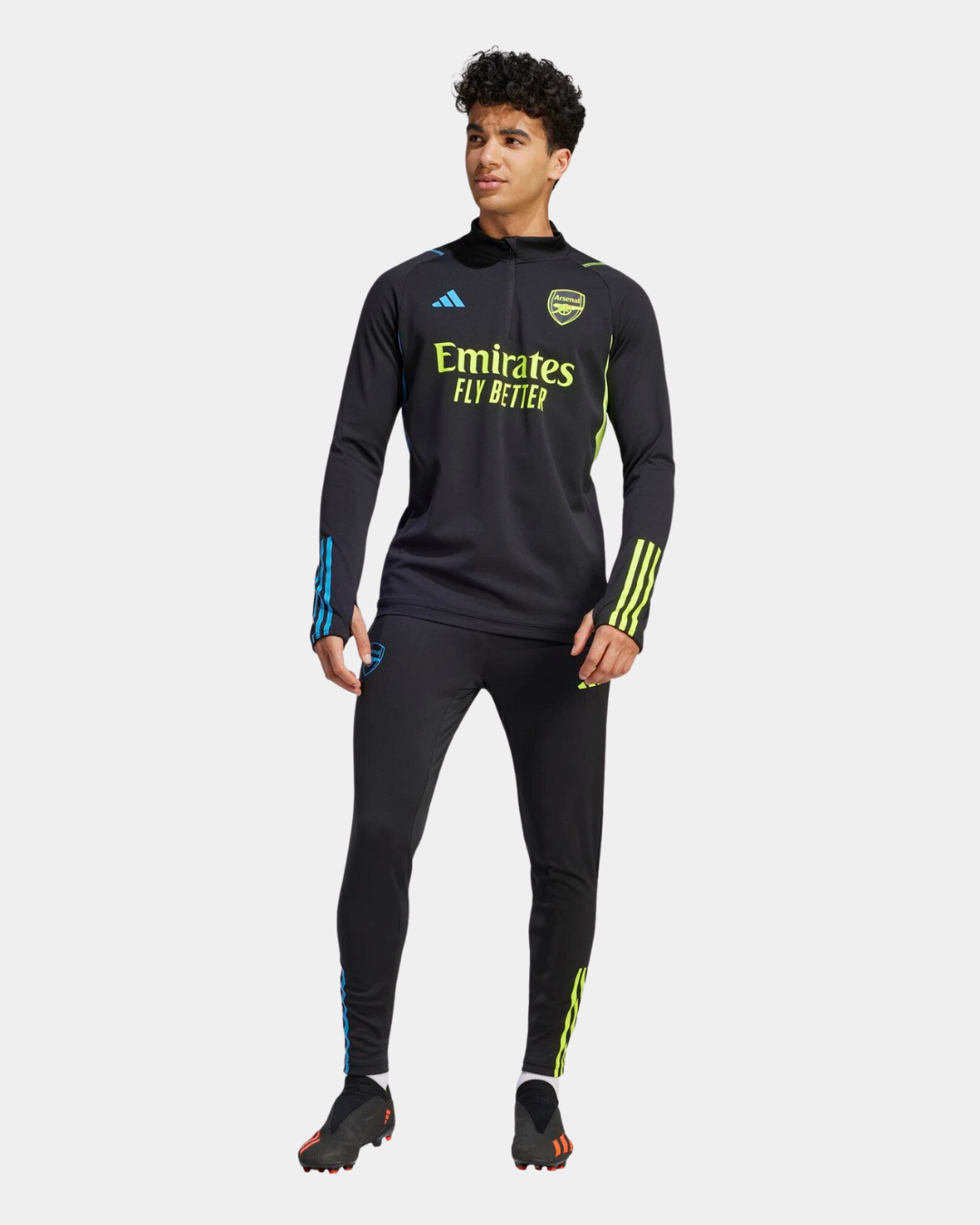 FootKorner TestingPantalon d'entrainement Arsenal  - Noir/Bleu/Jaune