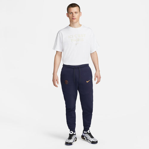 Pantalon PSG Tech Fleece - Bleu/Or - FootKorner Testing