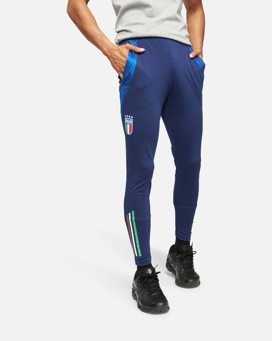 FootKorner TestingPantalon d'entrainement Italie 2024 - Bleu