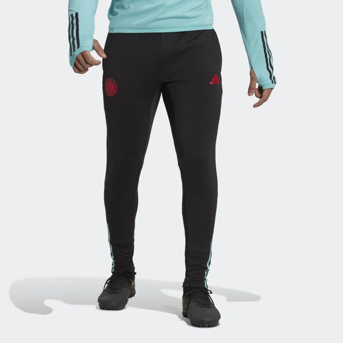 Pantalon d'entrainement Colombie 2022 - Noir/Rouge/Bleu - FootKorner Testing
