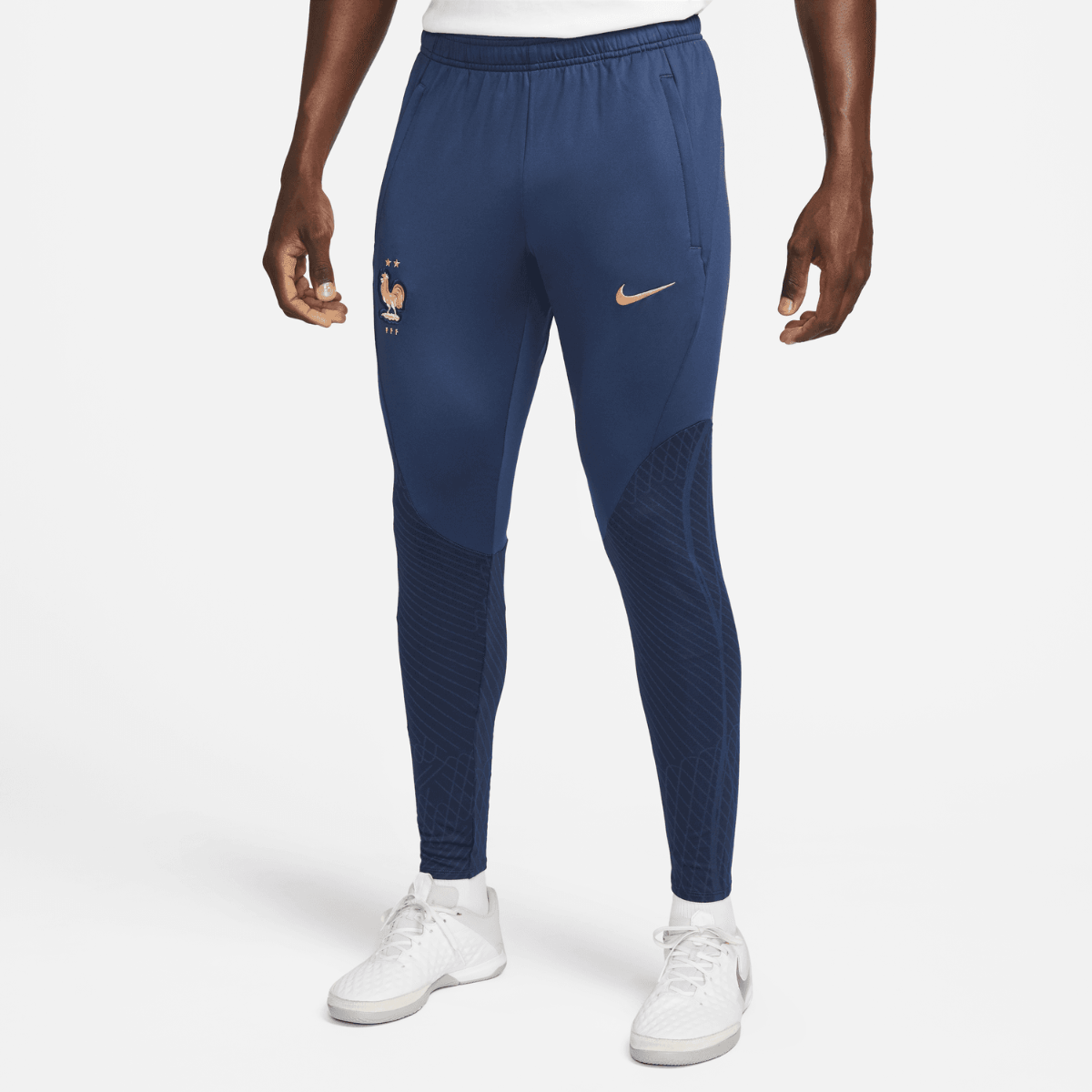 FootKorner TestingPantalon d'entrainement Equipe de France 2022 - Bleu/Doré