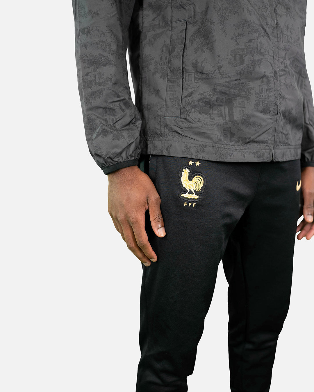 FootKorner TestingPantalon d'entrainement Equipe de France 2022 - Noir/Doré