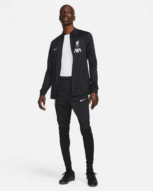 Pantalon d'entrainement Liverpool - Noir/Blanc - FootKorner Testing