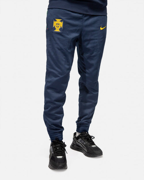 Pantalon d'entrainement Portugal 2022  - Bleu/Doré - FootKorner Testing
