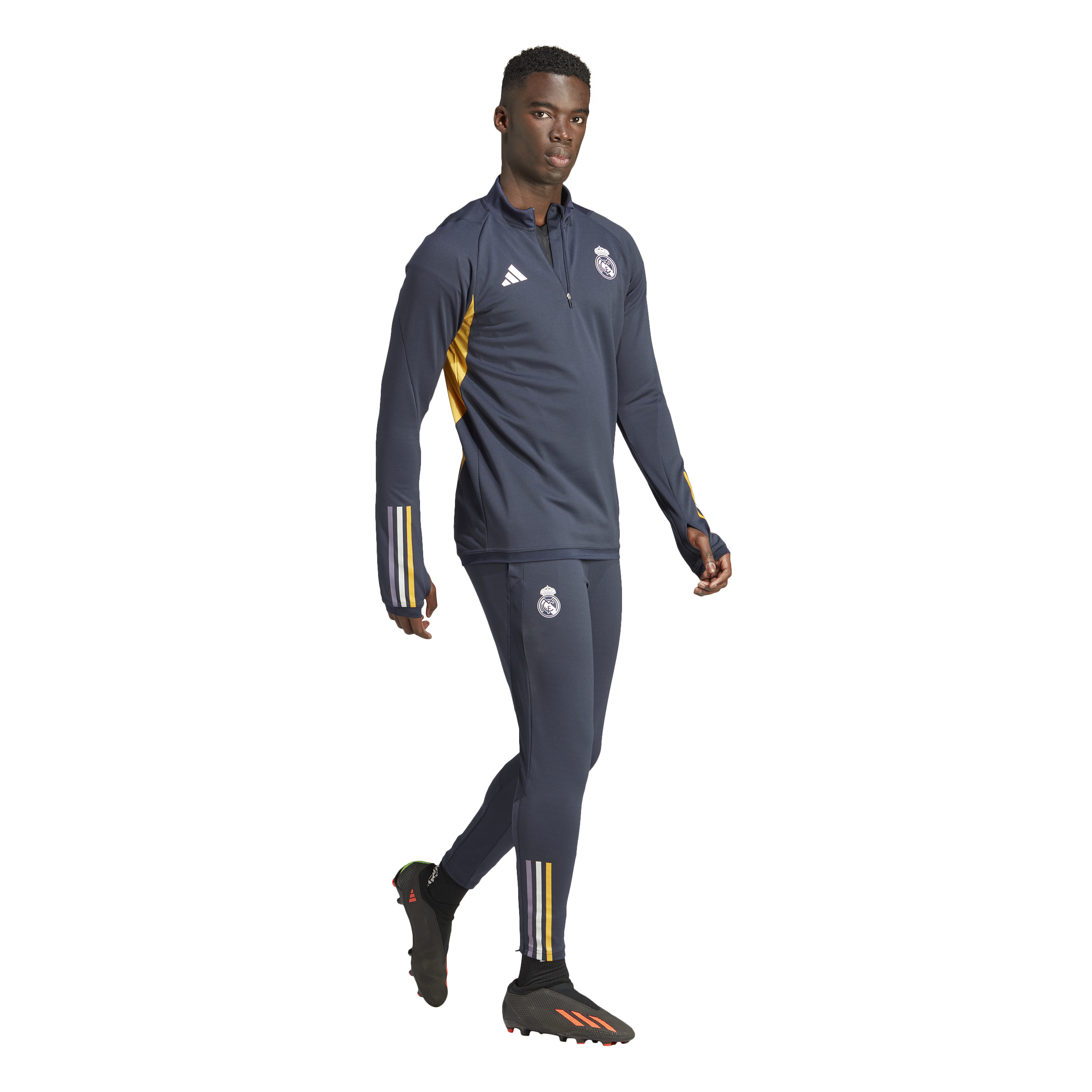 FootKorner TestingPantalon d'entrainement Real Madrid - Bleu/Jaune/Blanc