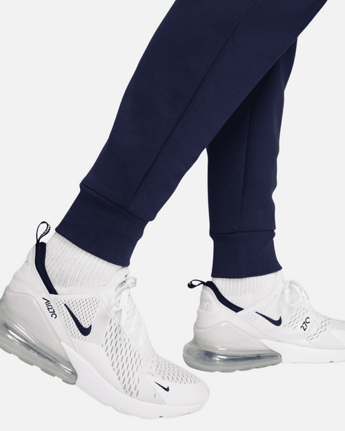 Pantalon Equipe de France Tech fleece 2024/2025 - Bleu/Or - FootKorner Testing