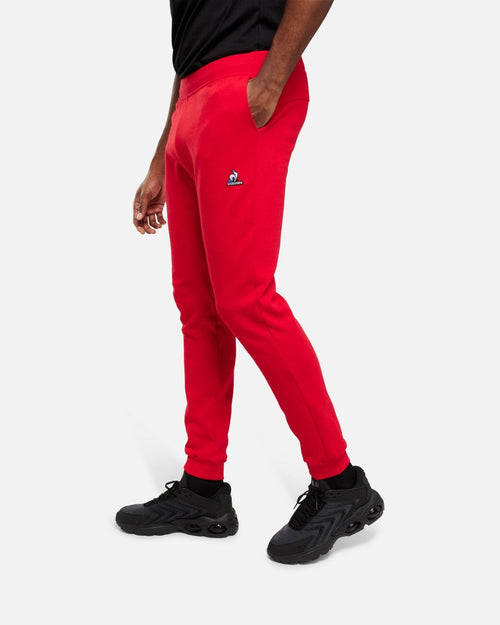 Pantalon Essentiels Le Coq Sportif Essentiels - Rouge - FootKorner Testing
