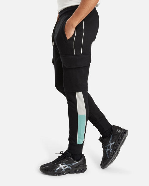 Pantalon FK Sicarios VI - Noir/Gris/Vert - FootKorner Testing