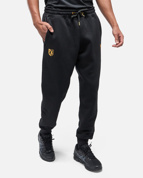 Pantalon FK x Venum Hexagone MMA - Noir/Doré - FootKorner Testing