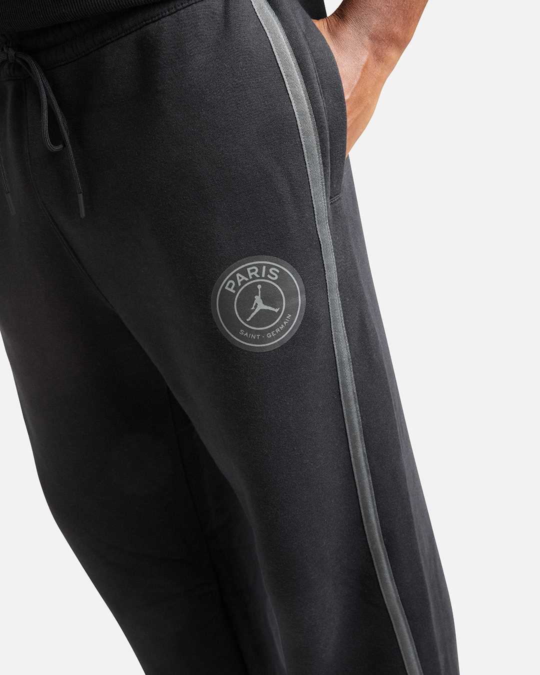 FootKorner TestingPantalon jogging PSG x Jordan Fleece - Noir/Gris/Orange