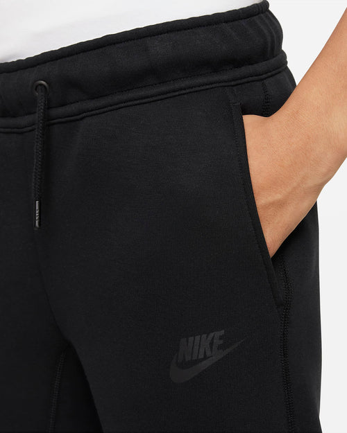 Pantalon jogging Nike Tech Fleece Junior - Noir - FootKorner Testing