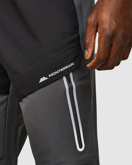 Pantalon Monterrain Réfraction - Noir/Gris - FootKorner Testing