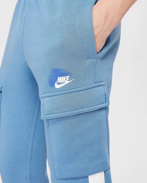 Pantalon Nike Cargo Fleece Junior - Bleu - FootKorner Testing