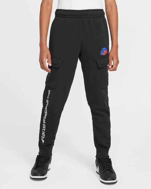 Pantalon Nike Cargo Fleece Junior - Noir - FootKorner Testing