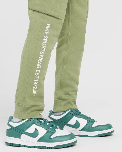 Pantalon Nike Cargo Fleece Junior - Vert - FootKorner Testing