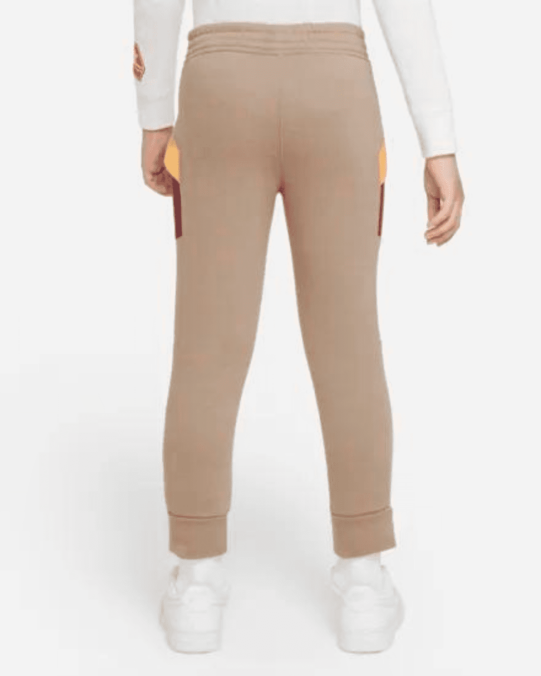 FootKorner TestingPantalon Nike Great Outdoors FLC Enfant- Marron/Rouge