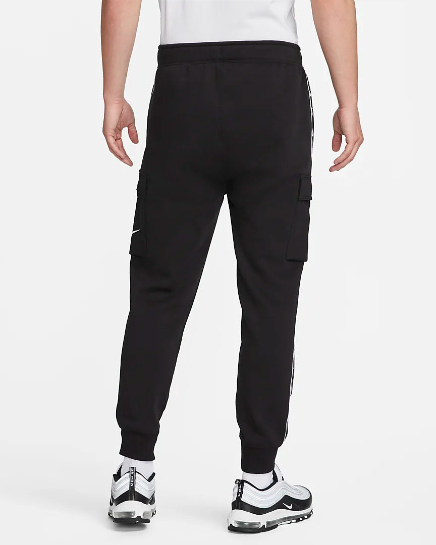 FootKorner TestingPantalon Nike Sportswear Repeat - Noir/Blanc/Gris