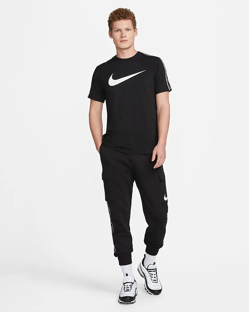 FootKorner TestingPantalon Nike Sportswear Repeat - Noir/Blanc/Gris