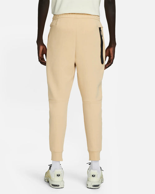 Pantalon jogging Nike Tech Fleece - Beige/Bleu - FootKorner Testing