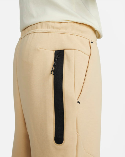 Pantalon jogging Nike Tech Fleece - Beige/Bleu - FootKorner Testing