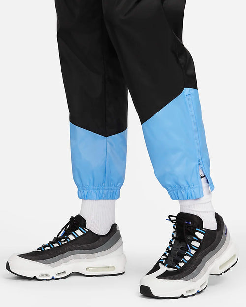Pantalon Nike Windrunner - Noir/Bleu - FootKorner Testing