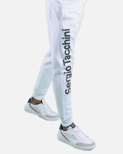 Pantalon Sergio Tacchini Nizard - Blanc/Noir - FootKorner Testing