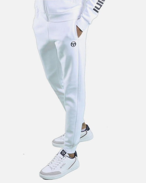 Pantalon Sergio Tacchini Nizard - Blanc/Noir - FootKorner Testing