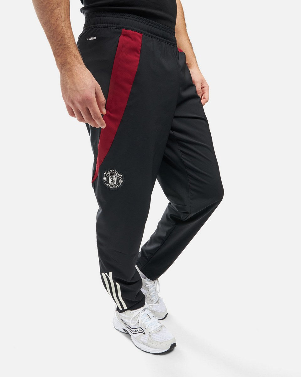 FootKorner TestingPantalon de survêtement Manchester United 2024/2025 - Noir/Rouge