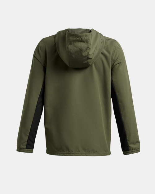 Veste Under Armour Rival Woven Junior - Kaki - FootKorner Testing