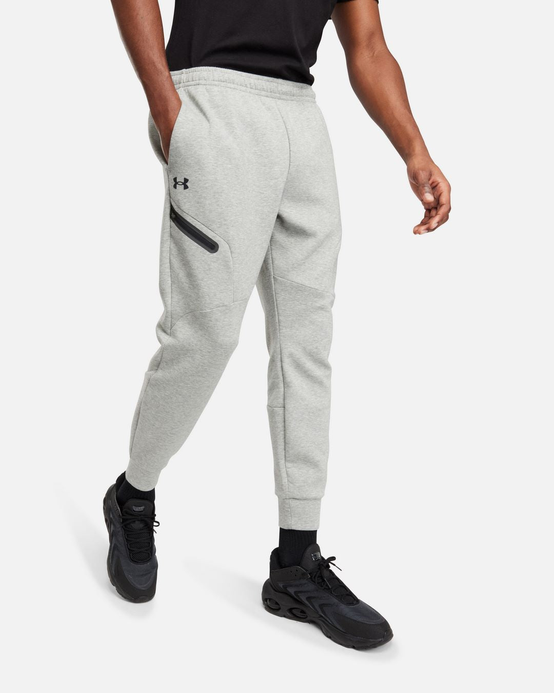 FootKorner TestingPantalon Under Armour Unstoppable Fleece - Gris/Noir