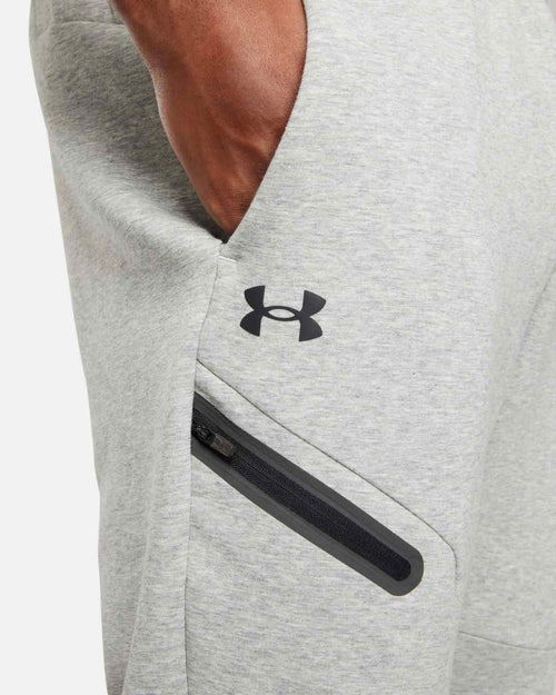 Pantalon Under Armour Unstoppable Fleece - Gris/Noir - FootKorner Testing