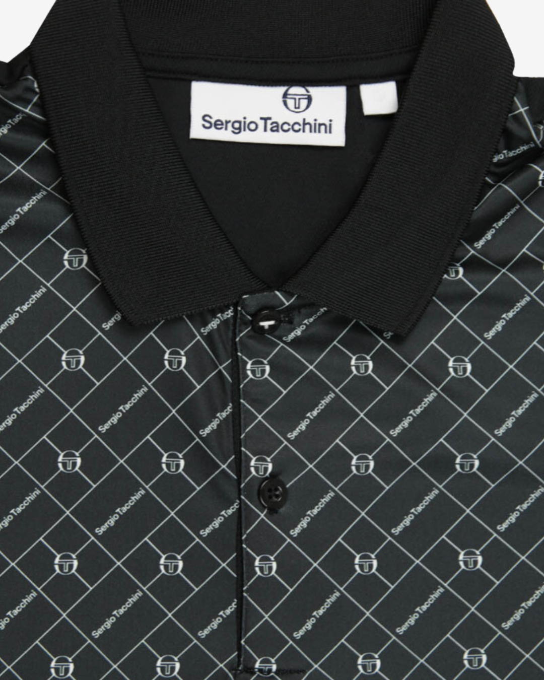 FootKorner TestingPolo Sergio Tacchini Diamante - Noir/Gris