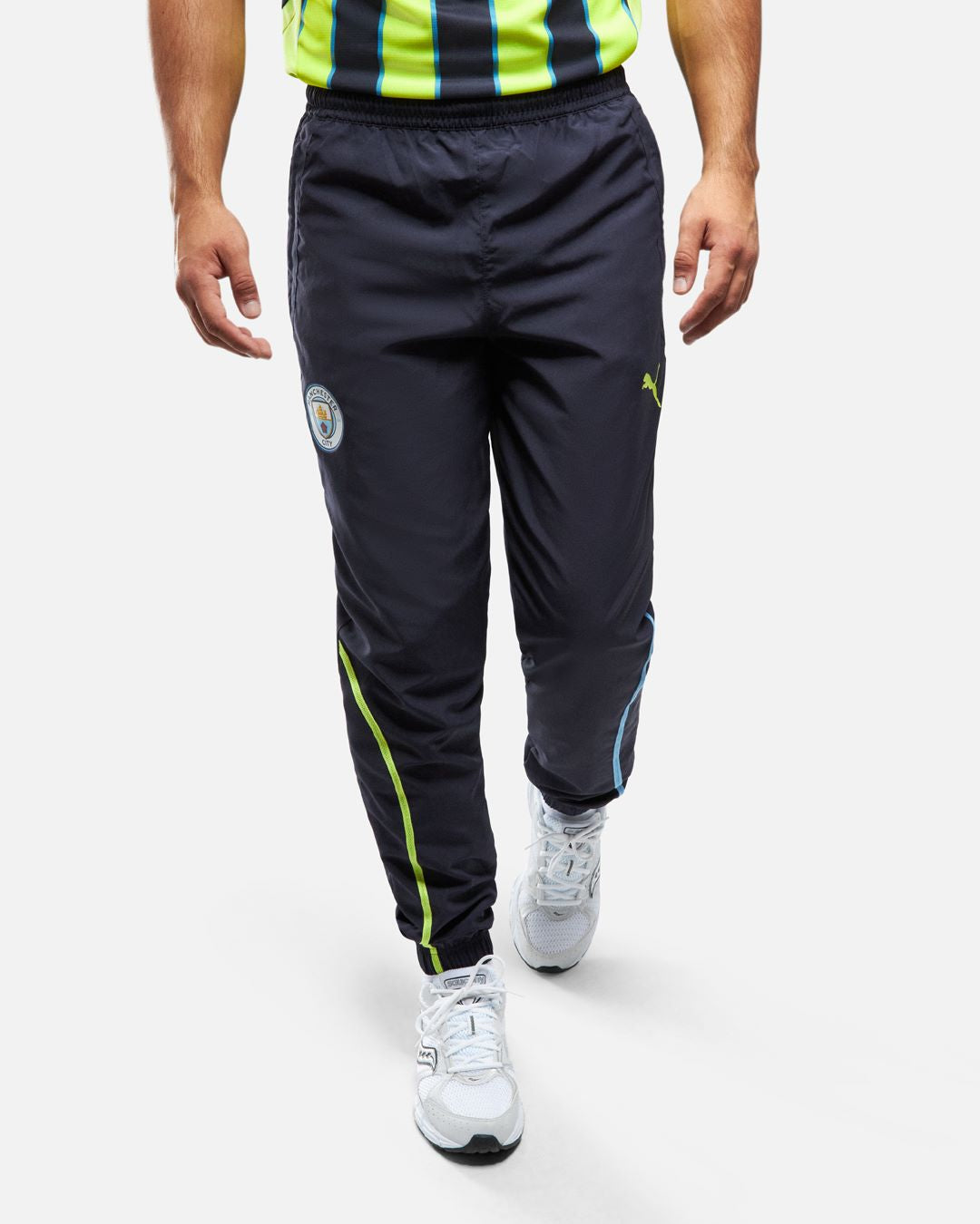 FootKorner TestingPantalon de survêtement Manchester City 2024/2025 - Bleu/Jaune