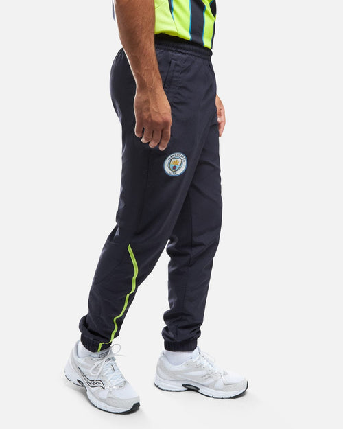 Pantalon de survêtement Manchester City 2024/2025 - Bleu/Jaune - FootKorner Testing