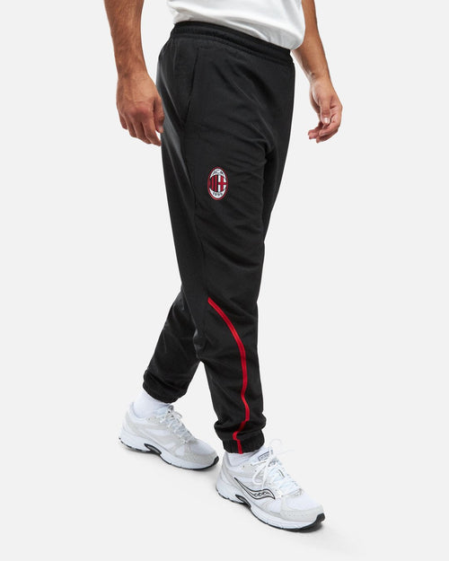 Pantalon de survêtement Milan AC 2024/2025 - Noir/Rouge - FootKorner Testing