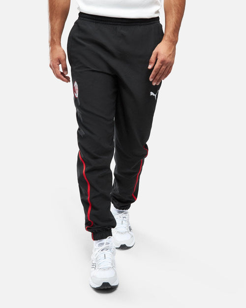 Pantalon de survêtement Milan AC 2024/2025 - Noir/Rouge - FootKorner Testing