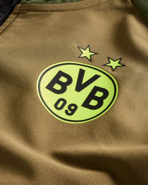 Veste de survêtement Dortmund Tech 2024/2025 - Kaki - FootKorner Testing
