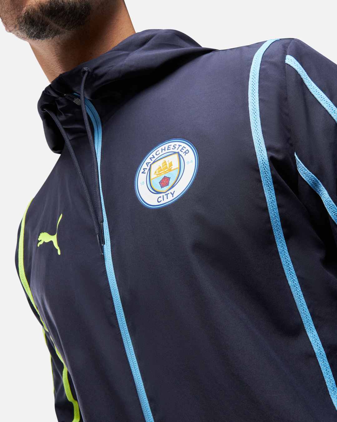 FootKorner TestingVeste de survêtement Manchester City 2024/2025 - Bleu