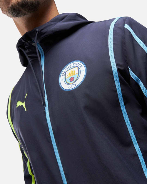 Veste de survêtement Manchester City 2024/2025 - Bleu - FootKorner Testing